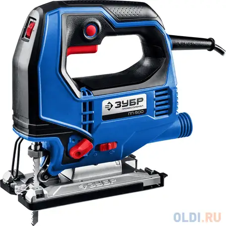 Лобзик зубр лп-500 500вт 3000ходов/мин от электросети, фотография 1