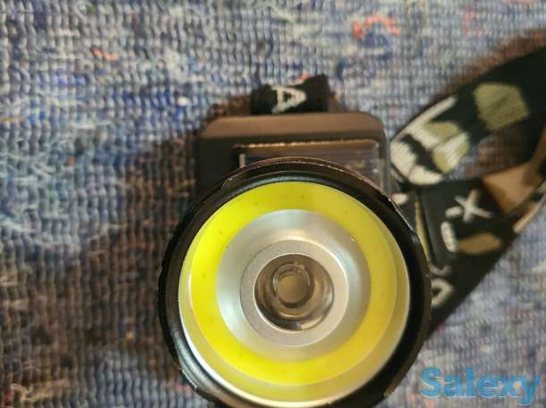 Универсальный налобный фонарик на аккумуляторе, фотография 2
