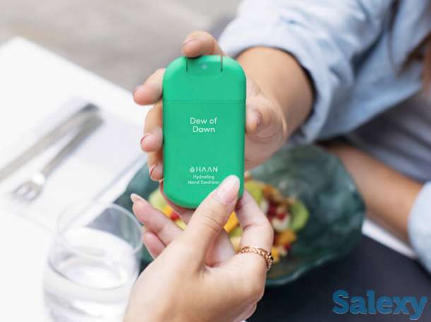 Дезинфицирующий спрей для рук haan hand sanitizer dew of dawn, фотография 3