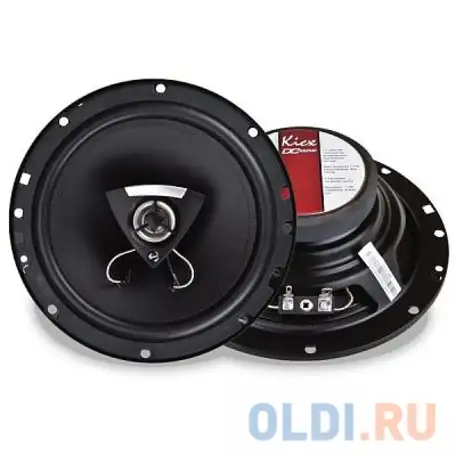 Колонки автомобильные kicx dc 652mr 110вт 91дб 4ом 16см (6дюйм) (ком.:2кол.), фотография 1