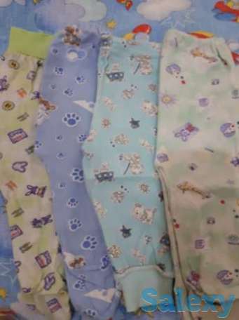 Продам ползунки,распашонки,царапки,чепчики., фотография 1