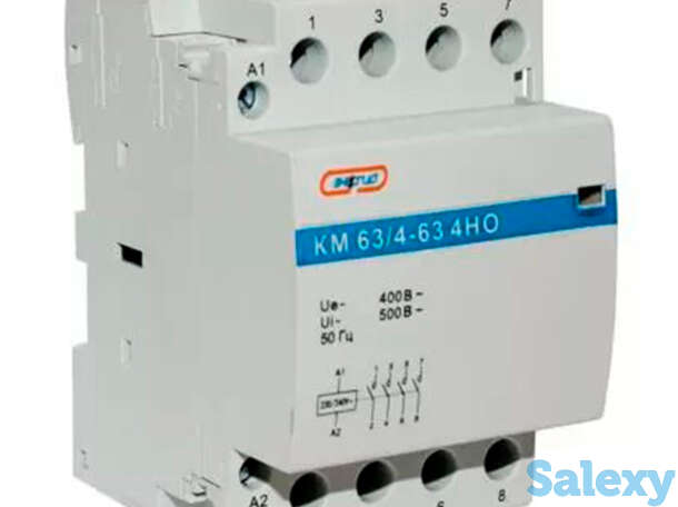 Модульный контактор КМ63/4P 63A 4НО Энергия, 32 шт, фотография 1