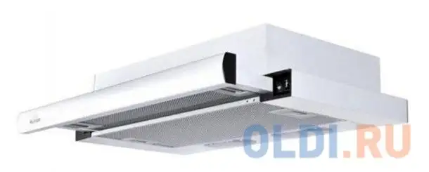Вытяжка встраиваемая elikor интегра 60н-400-в2л серебристый, фотография 1