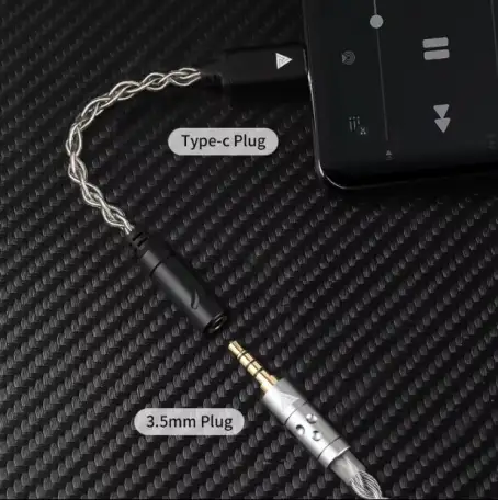 ЦАП усилитель QKZ CX31993 Type-C на 3,5 мм, фотография 3