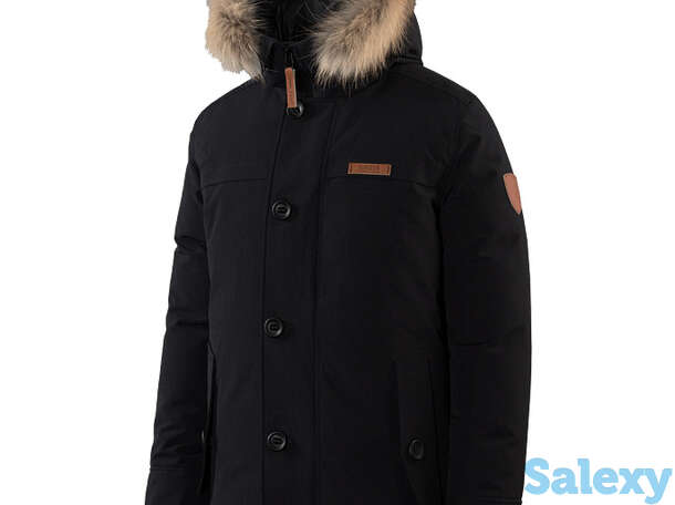 Куртка пуховая мужская сивера хорт 2.0 черная, фотография 1