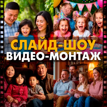 Слайд шоу, видеоролик, фотография 1