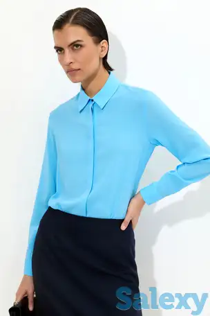 Блузка в голубом оттенке vassa&co, фотография 1