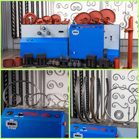 Кузнечно-гибочные станки серии ПРОФИ - для художественной ковки, гибки и формовки металлопроката, фотография 3