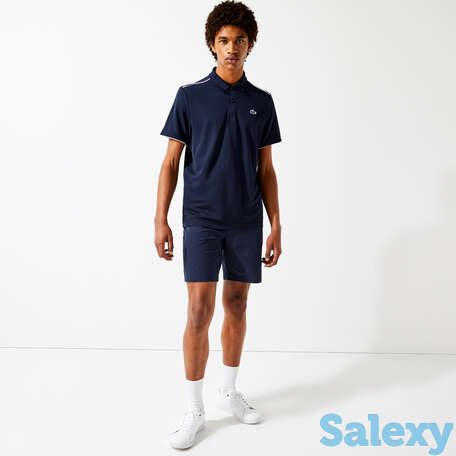 Мужское спортивное поло lacoste sport из особого хлопка piqu?, фотография 1