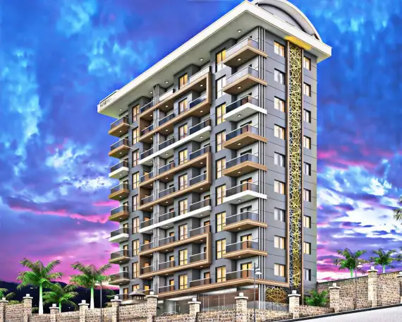 Новая квартира у моря планировкой 11 в районе Тосмур, фотография 2