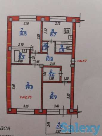 3-х ком. квартира Достык-Омаровой, фотография 8