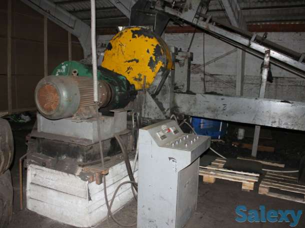 Линия  по переработке б/у шин, фотография 1