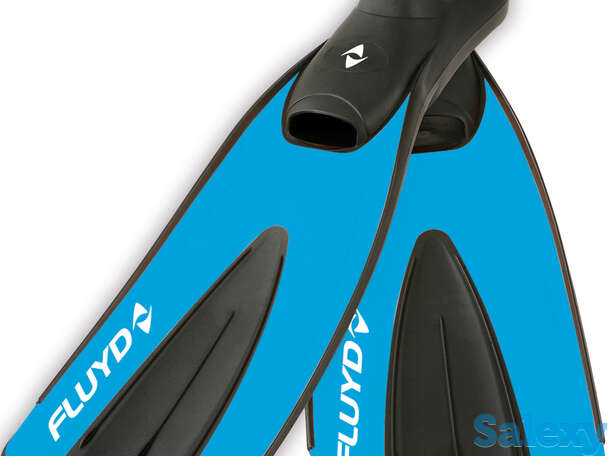 Ласты fluyd training long синие, фотография 1