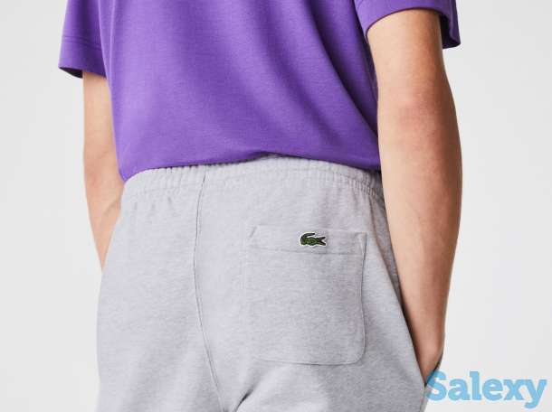 Мужские флисовые брюки lacoste sport, фотография 4