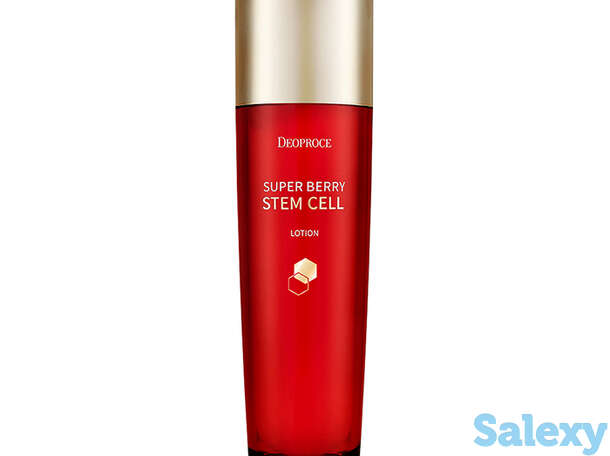 Лосьон для лица deoproce superberry stem cell lotion, фотография 1