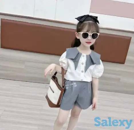 Двойка с блузкой на пуговицах ОПТОМ, фотография 3