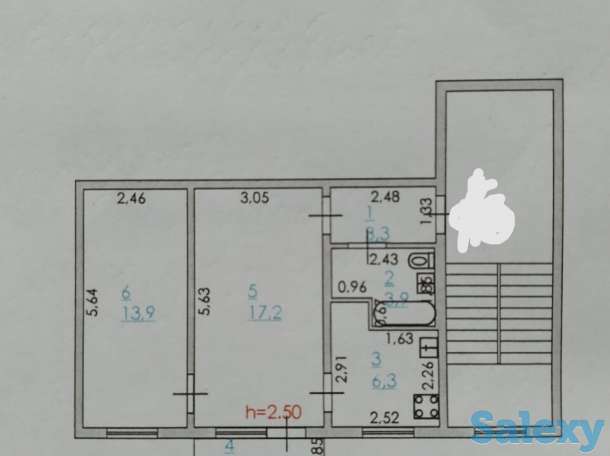 Продам двухкомнатную квартиру., фотография 1