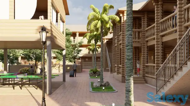 Эскизный проект, 3D Визуализация, Фасад, благоустройство, фотография 2