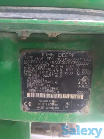 Трактор John Deere 6130D, фотография 6