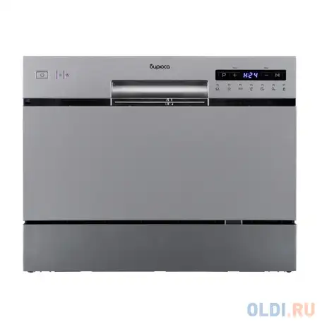 Посудомоечная машина бирюса dwc-506/7 m серебристый, фотография 1