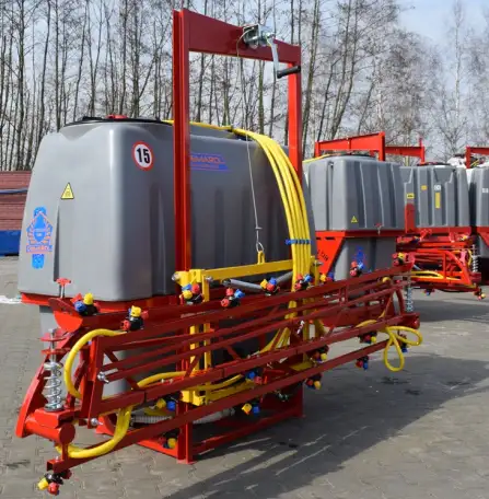 Опрыскиватель навесной полевой 200л-400л Demarol Польша, фотография 9