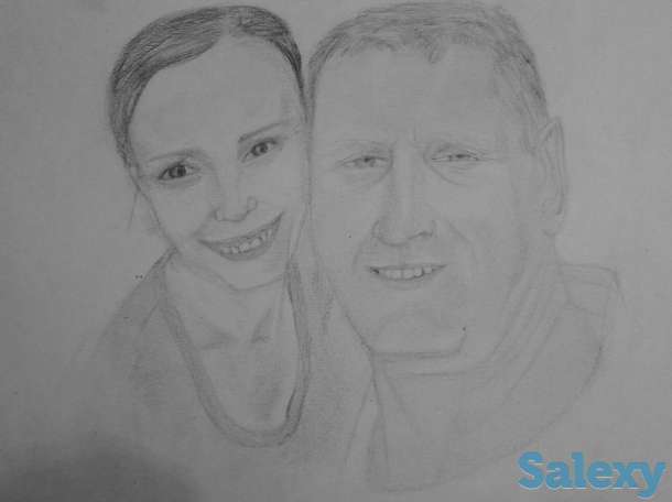 Портреты карандашом на заказ в Астане, фотография 3