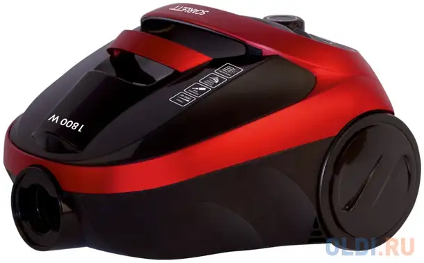 Пылесос scarlett sc-vc80c80 сухая уборка красный, фотография 1