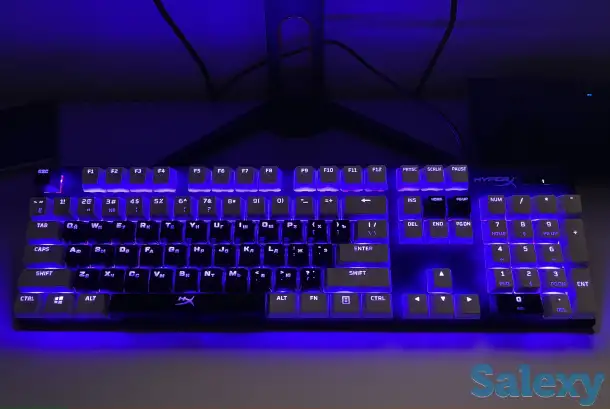 Клавиатура Hyperx Alloy Origins + White Keycaps, фотография 5