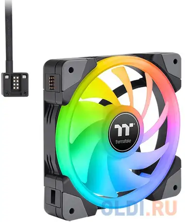 Комплект вентиляторов thermaltake swafan ex12 rgb 3 pack cl-f143-pl12sw-a, фотография 1