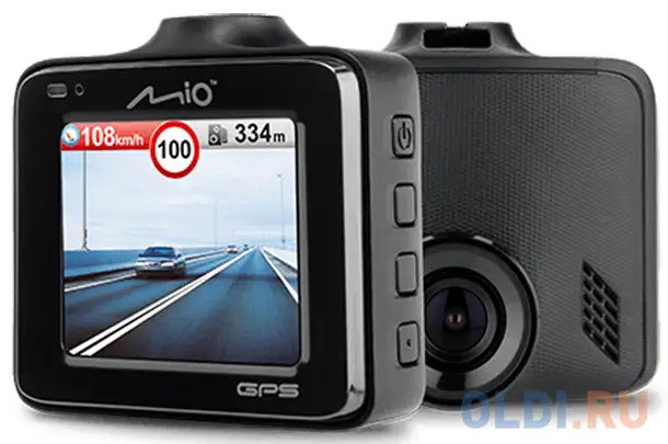 Видеорегистратор mio mivue c335 черный 2mpix 1080x1920 1080p 130гр. gps ait, фотография 1