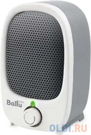 Тепловентилятор ballu bfh/s-03n 900 вт серый белый, фотография 1