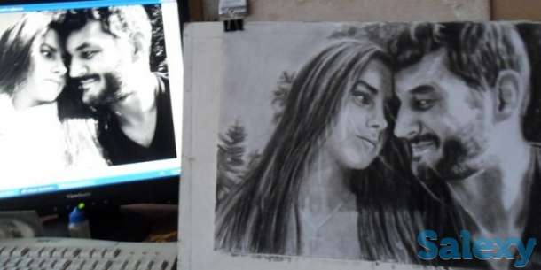 Портреты по фото ручной работы разной техники исполнения., фотография 1