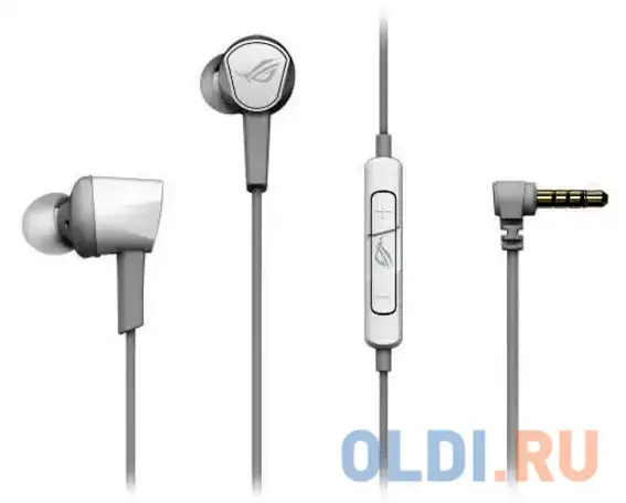 Наушники asus rog cetra ii core белый, фотография 1