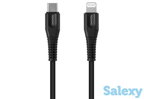 Кабель canyon type-c to lightning cable mfi 1m cns-mfic4b. черный, фотография 2