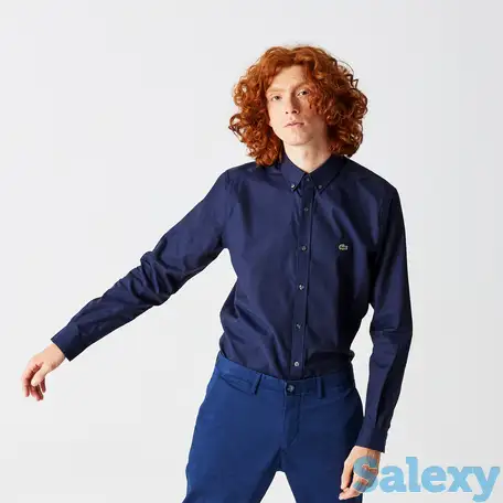 Мужская рубашка lacoste slim fit, фотография 1