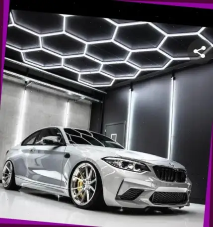 Светодиодные светильники LED модульное освещение для СТО, фотография 4