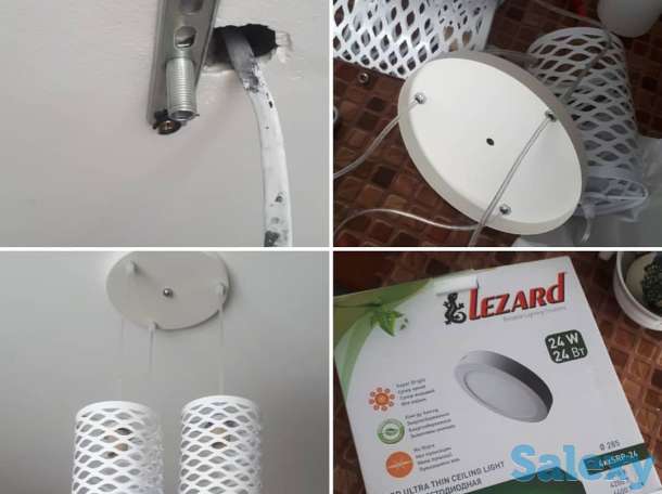 Установка сборка люстры, фотография 9