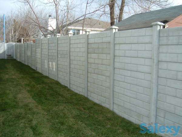 строительство заборов из блока, фотография 1