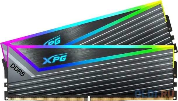 Оперативная память для компьютера a-data xpg caster rgb dimm 32gb ddr5, фотография 1