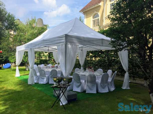 Аренда шатры,столы,стулья,турникеты,трибуна,чехлы,скатерть, фотография 2
