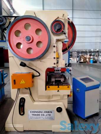 4.Кривошипный пресс 63 тонн   Усилие	630KN Номинальный ход	6mm Ход ползуна	110mm Ход ползуна в минуту	50times/min Закрыт, фотография 1