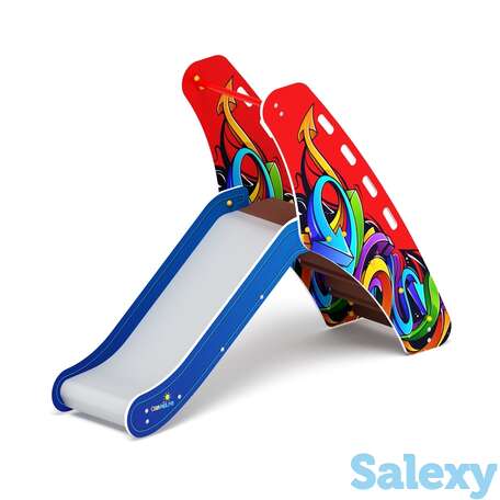 Горка мини h-750 ио 41.01.09-01 граффити, фотография 1