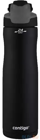 Термобутылка contigo chill 0,72л чёрный, фотография 1