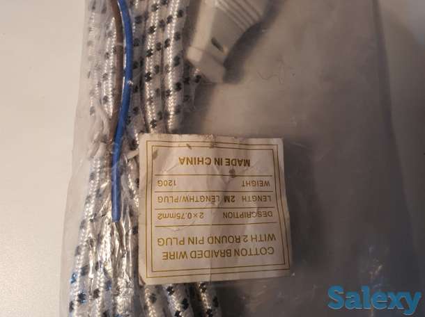 Шнур от утюга, качественный, 2 метра, фотография 1