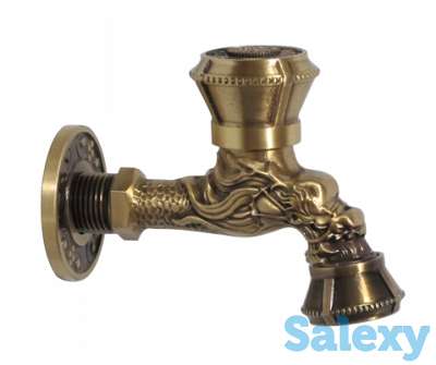 Магазин Профессионального Сантехника Хаммам Кран античный барашковый LX31818AAB, фотография 1