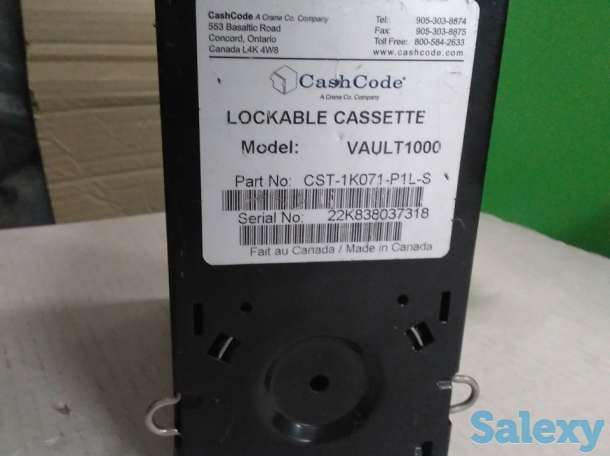 Денежная кассета CashCode SM 1000 Канада б/у, фотография 1