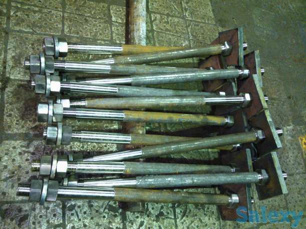 Болты с загибом, анкера с фундаментной плитой, фотография 2