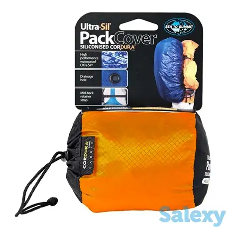 Накидка для рюкзака sea to summit pack cover 30-50l yellow, фотография 1