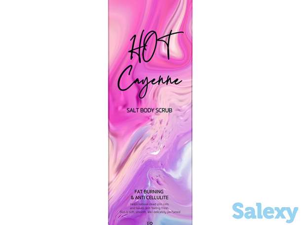 Скраб для тела j:on hot cayenne salt body scrub, фотография 2