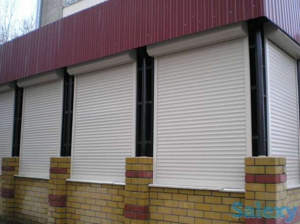 Рольставни 1300 х 1100 с ручным \ механическим управлением, фотография 2